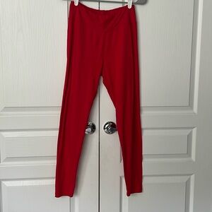 Red Leggings